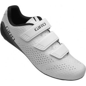 Giro - Stylus Fietsschoen - Wit - Textiel - Drie Klittenbandriemen