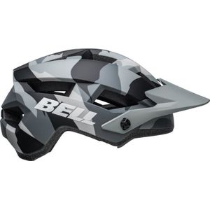 Bell Spark 2 MTB Helm 2022: Mat Grijs Camo Universeel M/L 53-60cm