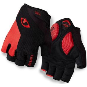 Giro Bike Strade Dure handschoenen, zwart/rood, glanzend, 22 m