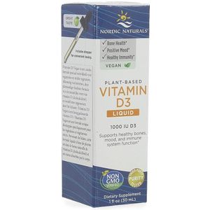 Nordic Naturals - Vitamine D3 - Plantaardige Basis - 30 ml