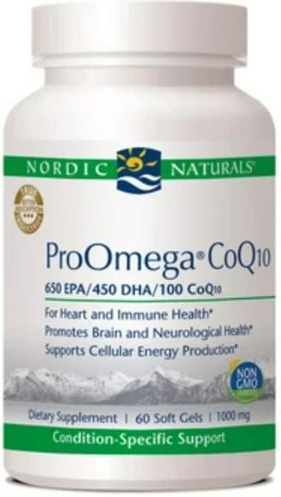 Proomega - Coq10 - Visolie Soft Caps - 60 Stuks - Dubbele Sterkte EPA+DHA