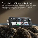 Osee - GoStream Duet Kit - Multicamera Live Streaming Switcher - HDMI/SDI - Ingebouwde Monitor