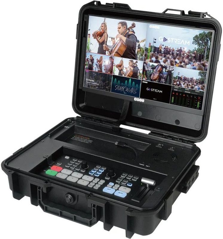 Osee - GoStream Duet Kit - Multicamera Live Streaming Switcher - HDMI/SDI - Ingebouwde Monitor