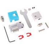 MicroSwiss - Volledig Metalen Kit - 3D Printer Accessoires - Geschikt voor CR-10s PRO / CR-10 Max - Titaniumlegering