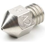 Micro Swiss A2 hard stalen nozzle voor MK8 Hotend 1,75 mm x 0,60 mm