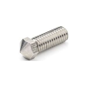 Micro Swiss Plated Wear Resistant High Flow Volcano compatible / Artillery Sidewinder 1,75 mm Nozzle - 0,25 mm