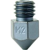 Micro Swiss MK8 High Speed gehard stalen mondstuk met M2-coating, 0,4 mm.