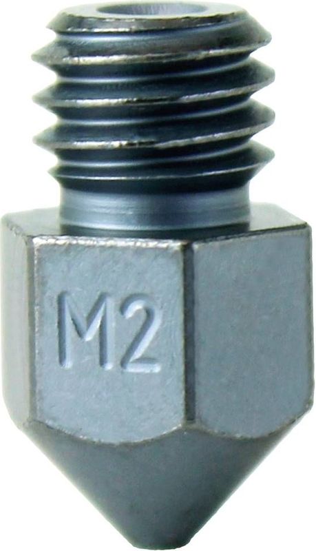 Micro Swiss MK8 High Speed gehard stalen mondstuk met M2-coating, 0,4 mm.