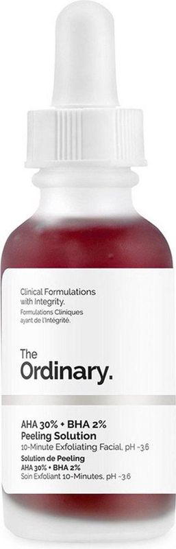 The Ordinary Exfoliant Peeling AHA 30% BHA 2% Vitamine B5 Serum