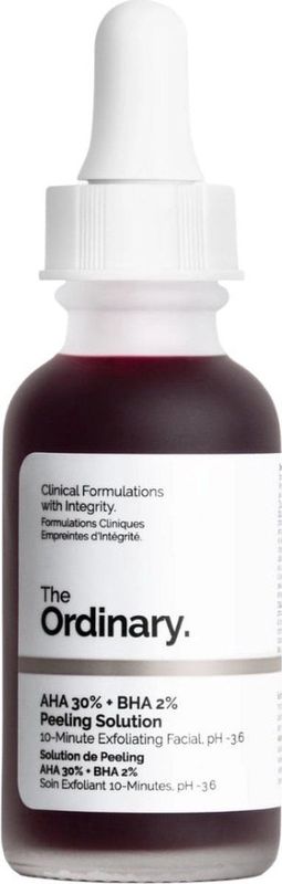 The Ordinary Peeling Solution - AHA 30% BHA 2% - Gezichtsverzorging - 30 ml