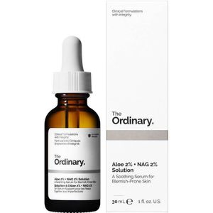 The Ordinary Aloe 2% + NAG 2% Solution Gezichtscrème 30 ml