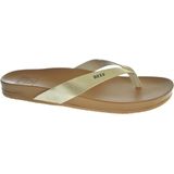 Reef Cushion Courttan Champagne Dames Slippers - Bruin Goud