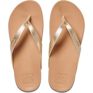 Reef Cushion Courttan Champagne Dames Slippers - Bruin Goud