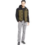 Timberland - Vintage Down Jacket - Herenjas - Groen - 100% Nylon - Winddicht