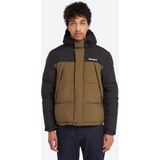 Timberland - Vintage Down Jacket - Herenjas - Groen - 100% Nylon - Winddicht