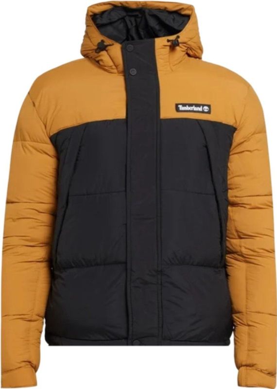 Timberland - Vintage Puffer Donsjack - Zwart - Heren - Nylon