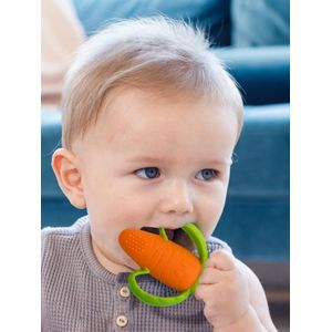 Baby Silikon-Beißring Möhre INFANTINO