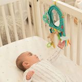 Infantino Hanging Toy Activies and Mirror hangend speeltje met spiegel en contrasterende kleuren 1 st