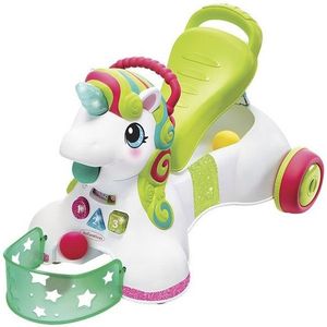 Infantino - BK-227018 - Smilin' Shimmer Eenhoorn Loopwagen - Meerkleurig - Kunststof