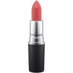 MAC Powder Kiss Lipstick Sheer Outrage