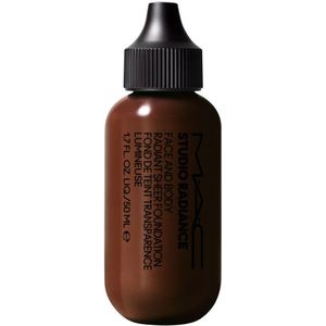 MAC Studio Face and Body Radiant Sheer Foundation 50ml - Verschiedene Farbtöne - N7