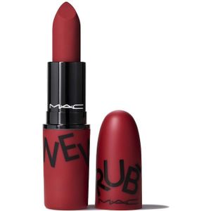 MAC Powder Kiss Lipstick 3g-  935 Ruby New Lipstick