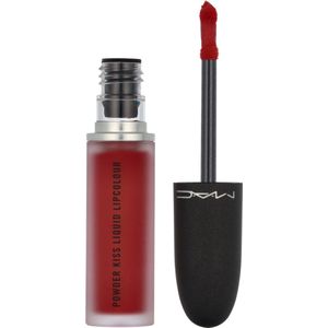MAC Powder Kiss Liquid Lipcolour - 975 Ruby Woo