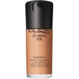 MAC Studio Fix Fluid Breedspectrum SPF15 Foundation 30 ml (Verschillende Tinten) - NC44