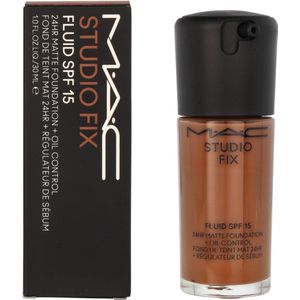 MAC Studio Fix Fluid Breedspectrum SPF15 Foundation 30 ml (Verschillende Tinten) - NW53