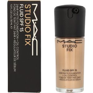 M.a.c Studio Fix Fluid  Foundation Matte dekking - naturel &