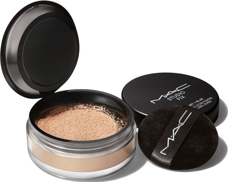 MAC Fix Pro Set + Blur Weightless Loose Powder Poeder 6.5 g Medium