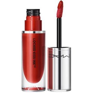 MAC Cosmetics Locked Kiss Ink 24HR Lipcolour Langaanhoudende Matte liqud lippenstift Tint Extra Chili 4 ml