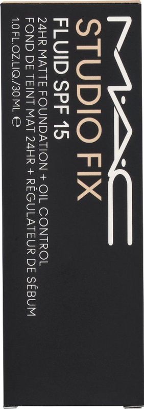 MAC - Studio Fix Fluid SPF15 Foundation - 30 ml - Huidverzorgende Formule