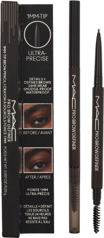 MAC Pro Brow Definer 1 Mm Tip Brow Pencil 24 Hour Waterproof