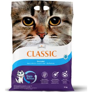 Intersand Extreme Classic Ongeparfumeerd kattenbakvulling 14 kg.