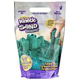 Kinetic Sand Twinkly Teal glinsterende zandzak voor knijpen, mengen en vormen, 907 g