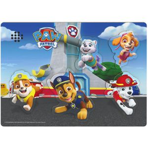 Houten Geluidenpuzzel PAW Patrol (Engelstalig), 5 stukjes