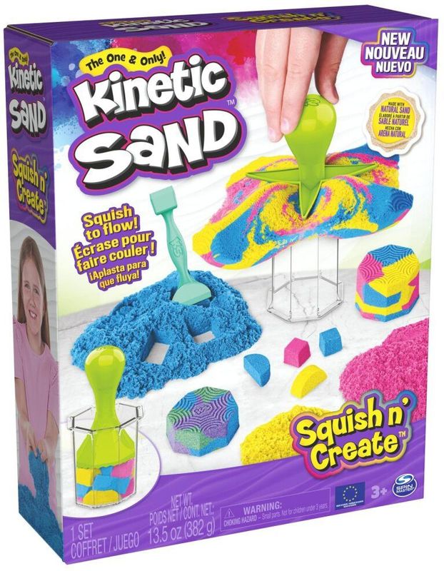 Kinetic Sand Squish N' Create