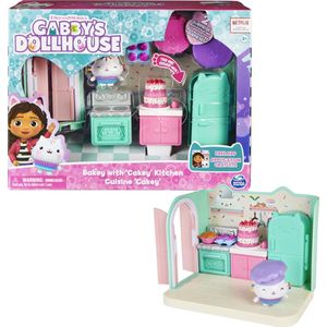 Gabby' Poppenhuis Cakey' Keuken speelset