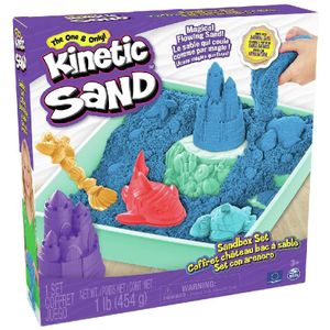 Kinetic Sand - Sandbox Set - Blauw (6067478), Zwart