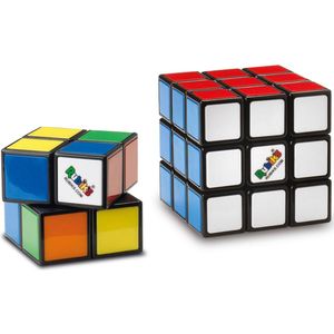 Rubik's Cube - Originele 3x3-kubus en mini 2x2-kubus voor urenlang puzzelplezier