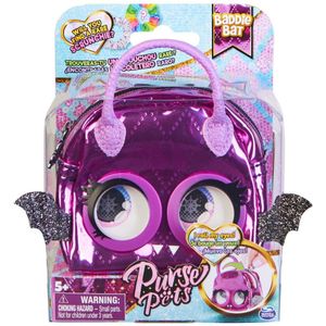 Purse Pets - Micro - Stijlvolle kleine handtas Baddie Bat met rollende ogen