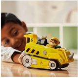 PAW Patrol Jungle Pups - Rubble's Neushoorn-voertuig - speelgoedauto met speelfiguur