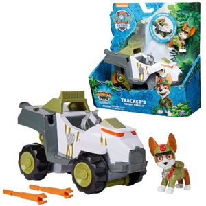 PAW Patrol Jungle Pups - Tracker's Aap-voertuig - speelgoedauto met speelfiguur
