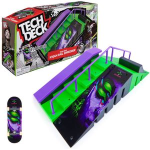 Tech Deck X-Connect - Nyjah Rail Shredder Skatepark - aanpasbare ramp met uniek vingerskateboard