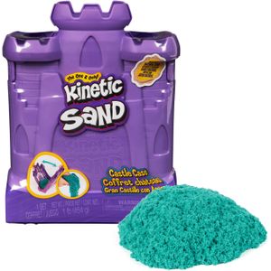 Kinetic Sand Kleurenspel koffer - met 907 g magisch zand uit Zweden in 5 kleuren en met 5 gereedschappen voor creatief indoor zandspel, voor kinderen vanaf 3 jaar