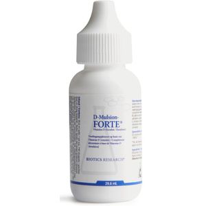 Biotics D-Mulsion Forte (Vitamine D) 29.6 ml  -  Energetica Natura