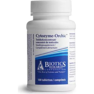 Biotics Cytozyme-Orchic Tabletten 100 stuks