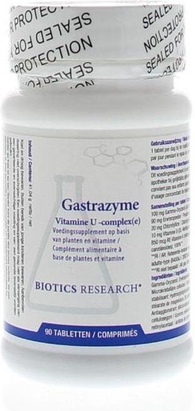 Biotics Gastrazyme 90 tabletten  -  Energetica Natura