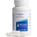 Biotics - L-Arginine - Capsules - 700 mg - 100 stuks